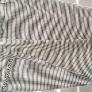 Elegant Black and White Grid Pants